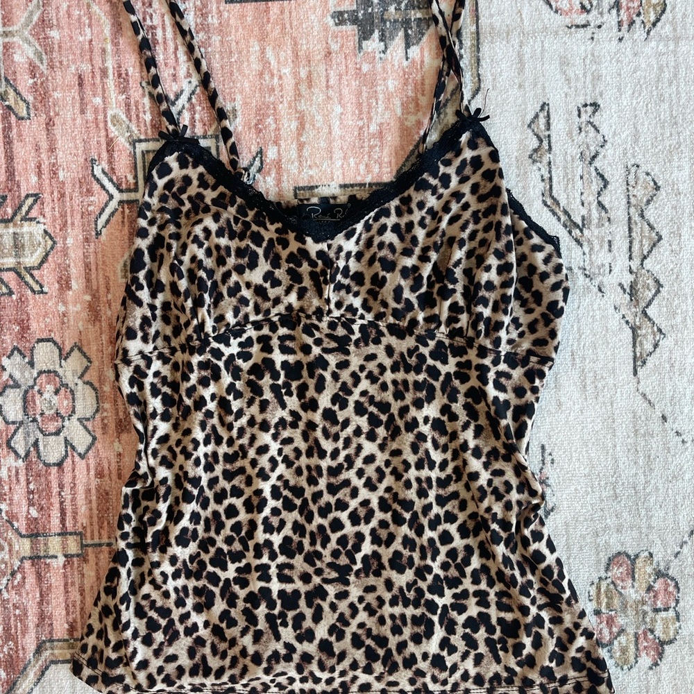 Leopard Print Cami Top